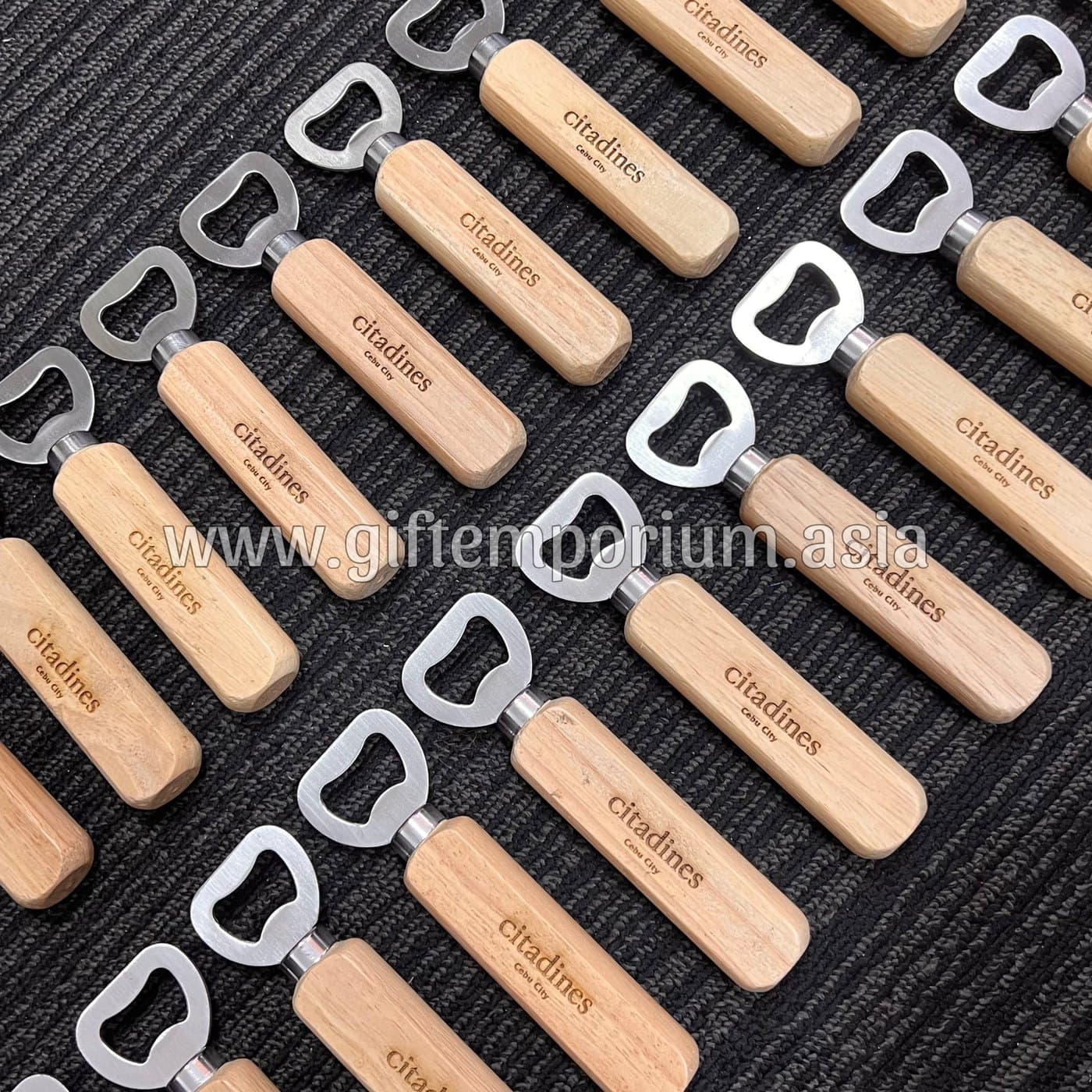 Citadines Cebu City branded wooden bottle openers