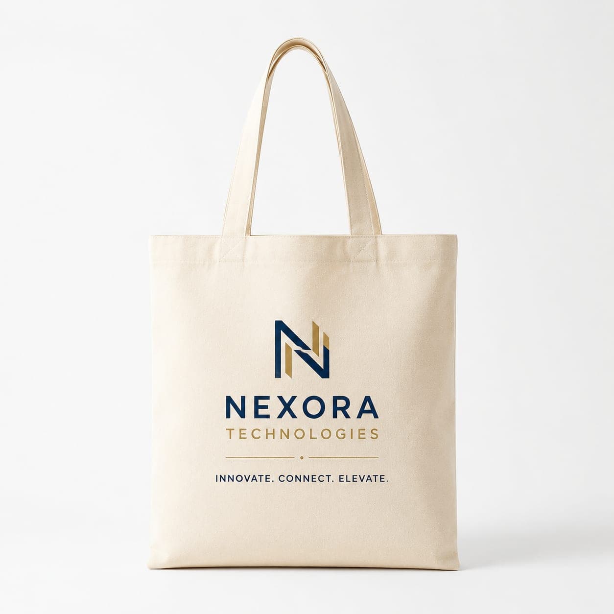 Custom-printed canvas tote bag by Gift Emporium