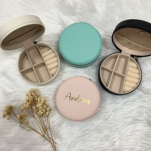 Round Jewelry Box