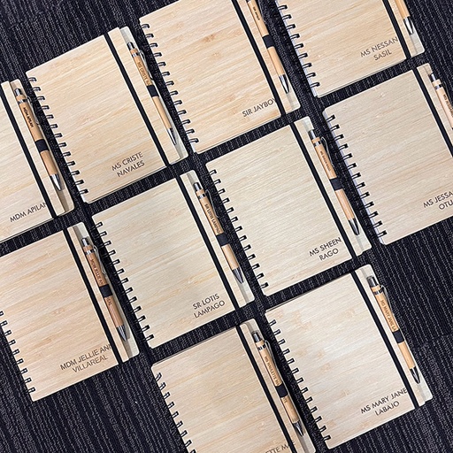 Bamboo Notebook and Pen
